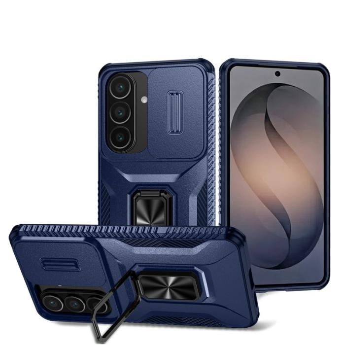 OEM - Mobilskal för Samsung Galaxy S26 Kickstand TPU + PC - Blå