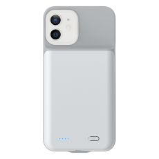 A-One Brand - iPhone 12 Mini Batteriskal 6800mAh - Vit