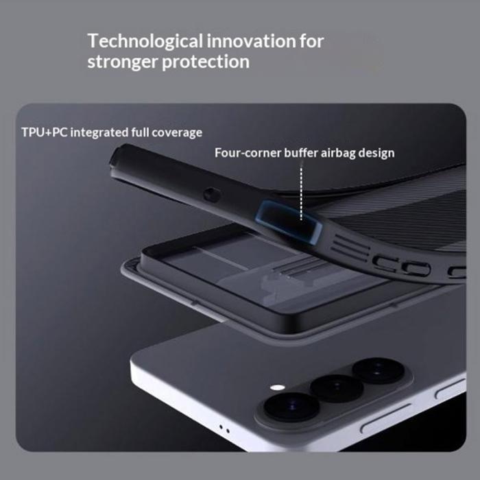 Nillkin - NILLKIN Mobilskal till Samsung Galaxy S26 Plus TPU + PC Camshield Pro Klar Svart
