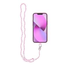 OEM - CRYSTAL DIAMOND hänge till telefonen runt halsen rosa