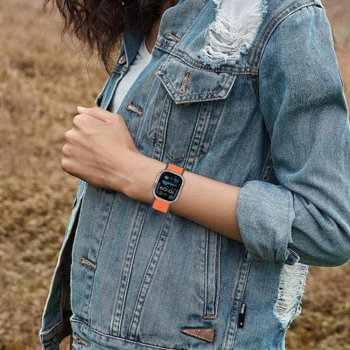 Tech-Protect - Tech-Protect Apple Watch (40/41/42mm) Armband Nylon - Orange