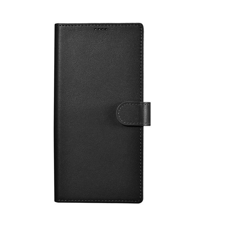iCarer Galaxy S23 Ultra Plånboksfodral Läder - Svart | 2353 | AlltMobil