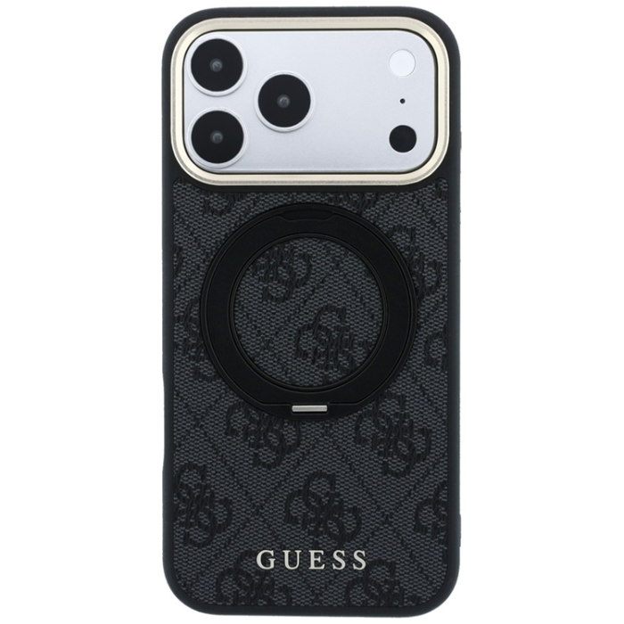 Guess - Guess Mobilskal För iPhone 18 Pro Max/17 Pro Max Magsafe Ringstativ 360 4G