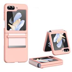 OEM - Galaxy Z Flip 5 Mobilskal Retractable Strap Hinge - Rosa