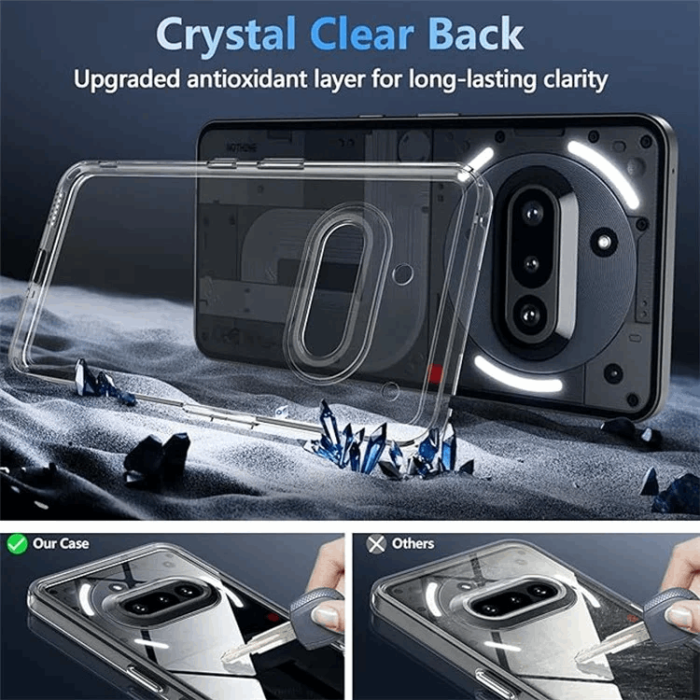 A-One Brand - Nothing Phone (3a) Mobilskal TPU Shockproof - Clear