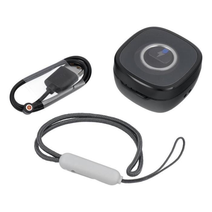 OEM - Smart Ring Med Laddningsbox - Storlek (18mm)  - Svart