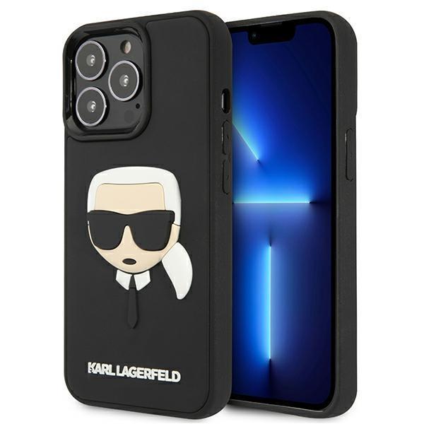 Karl Lagerfeld 3d Rubber Karl`s Head Skal iPhone 13 Pro - Svart | 2353 | AlltMobil