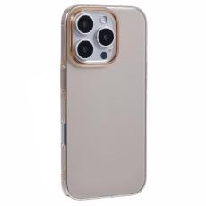 X-Level - X-LEVEL Mobilskal till iPhone 16 Pro Ultra Slim H&aring;rd PC Klar - Guld