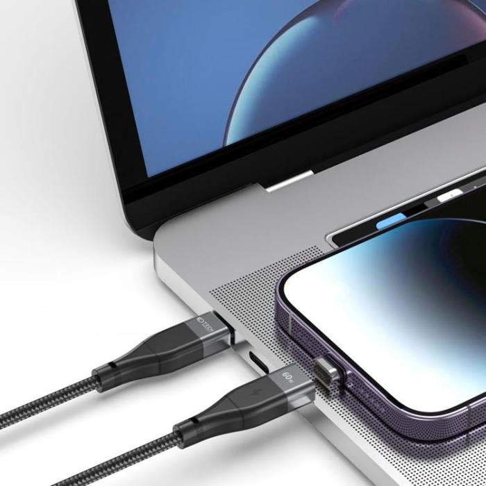 Tech-Protect - Tech-Protect 2in1 USB-C till Lightning kabel Ultraboost 1m