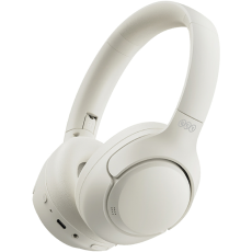 QCY - QCY Tr&aring;dl&ouml;s H&ouml;rlurar On-Ear H3 med Hi-Res Audio - Vit