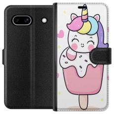 iSecrets - Plånboksfodral till Google Pixel 7a med Glad enhörning