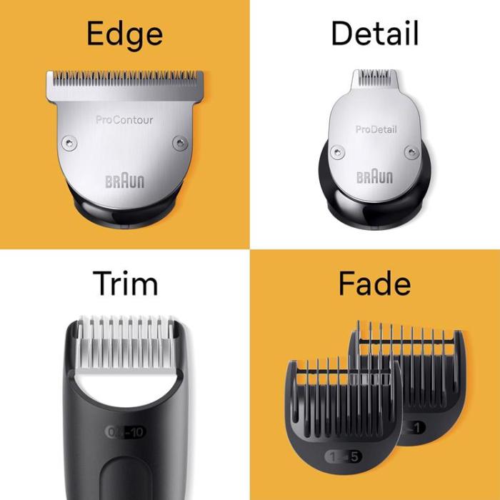 Braun - Braun Skäggtrimmer Satin Chrome BT9440