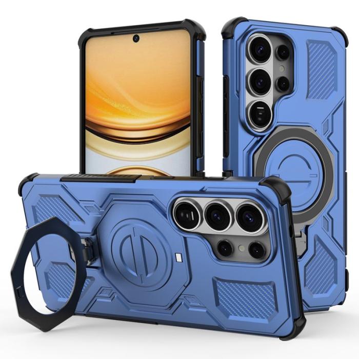 OEM - Mobilskal till Samsung Galaxy S26 Ultra Shockproof PC + TPU - Blå