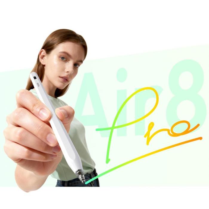 Metapen - Metapen Stylus Pencil Air8 Pro För iPad - Vit