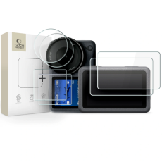 Tech-Protect - [2-Pack] Tech-Protect Sk&auml;rmskydd H&auml;rdat Glas F&ouml;r Dji Osmo Action 6 - Clear