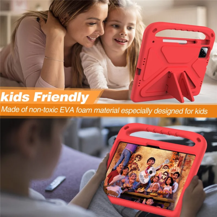A-One Brand - Xiaomi Pad 7 Pro/Pad 7 Skal EVA Handgrepp Kickstand - Röd