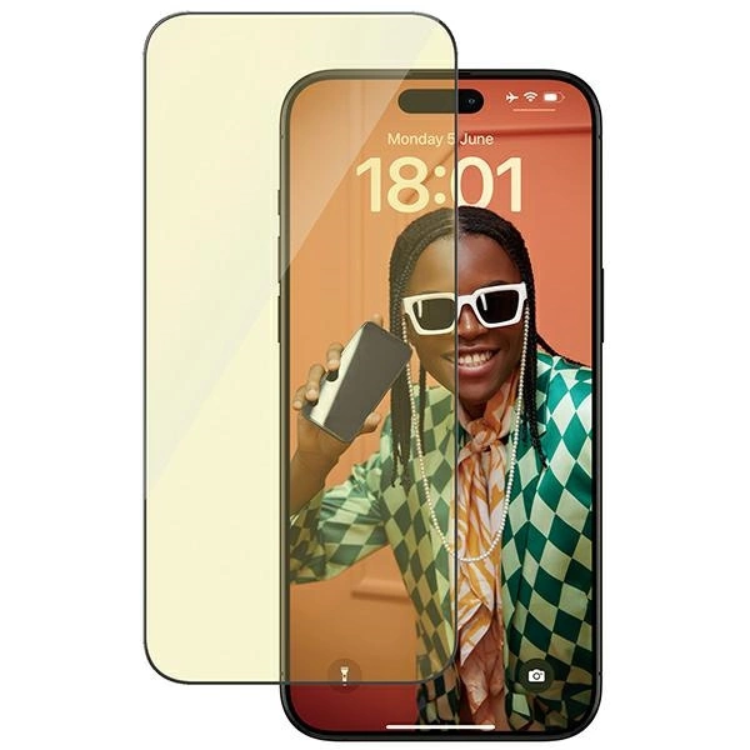 PanzerGlass iPhone 15 Pro Max Härdat Glas Skärmskydd Ultra-Wide Fit - Clear | 5468 | AlltMobil