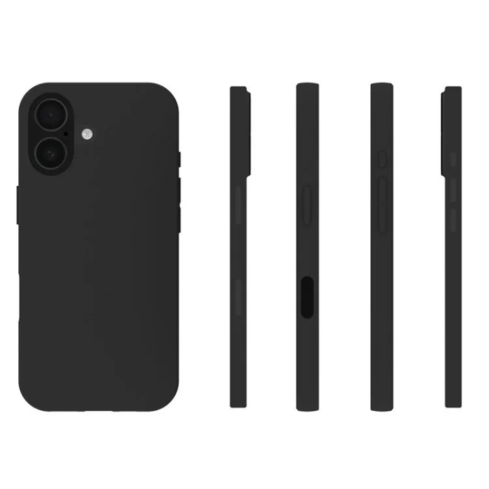 A-One Brand - [100-Pack] iPhone 17 Mobilskal Flexible TPU - Svart