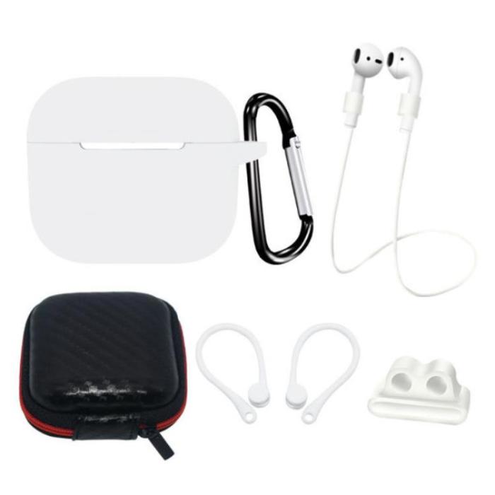 OEM - [5-Pack] Airpods 3 Tillbehör Set - Vit