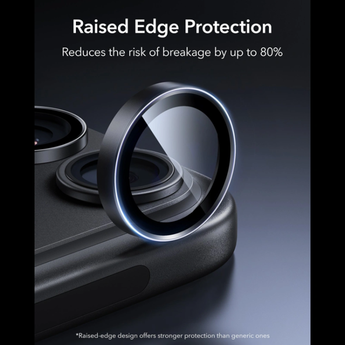 Tech-Protect - [2-Pack] ESR Härdat Glas Kameraskydd för iPhone 18 Pro/18 Pro Max Armorite