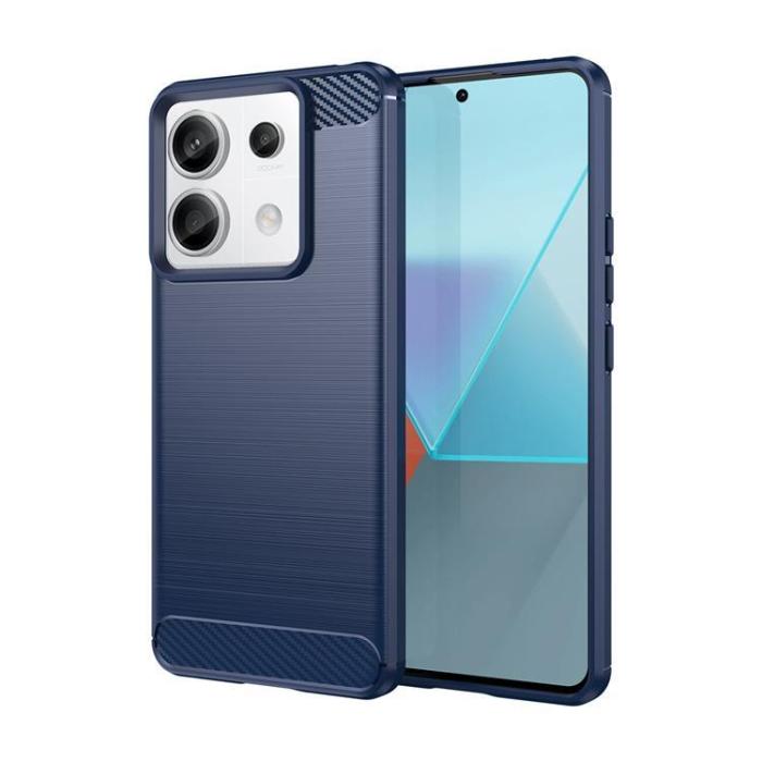OEM - Xiaomi Redmi Note 13 Pro 5G Mobilskal Carbon - Blå