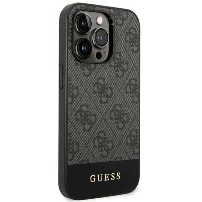 Guess - GUESS iPhone 14 Pro Max Skal 4G Stripe - Gr