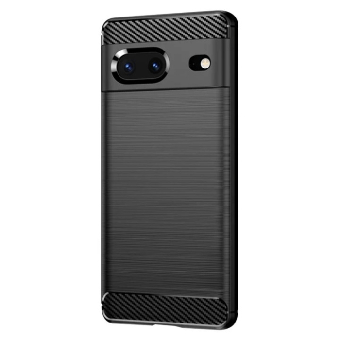 OEM - Google Pixel 7 Skal Carbond Fiber Texture - Svart