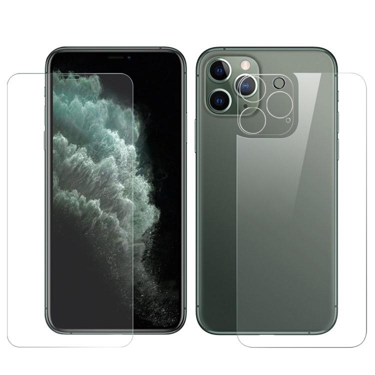 BOOM 3in1 iPhone 11 Pro Max Fram Härdat glas + Bak Härdat glas + Kameralinsskydd | 5468 | AlltMobil
