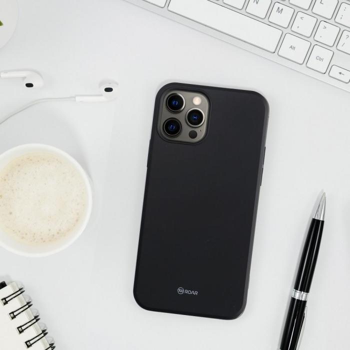 Roar - iPhone XR Skal Roar Jelly Mjukplast - Svart