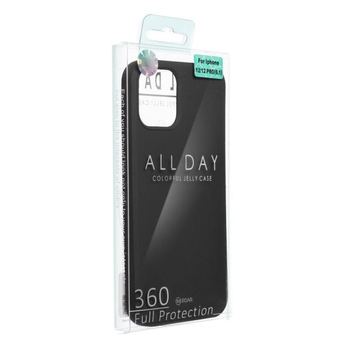 Roar - iPhone XR Skal Roar Jelly Mjukplast - Svart