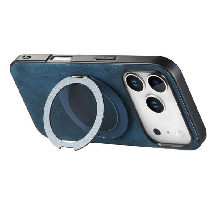 A-One Brand - iPhone 17 Pro Max Mobilskal Rotating Kickstand - Blå