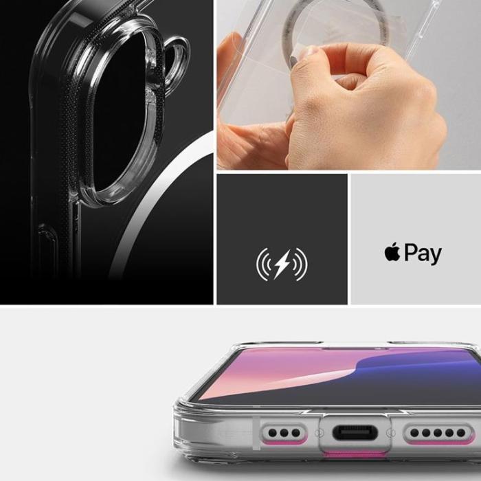 Ringke - Ringke iPhone 16 Mobilskal Magsafe Fusion - Matt Clear