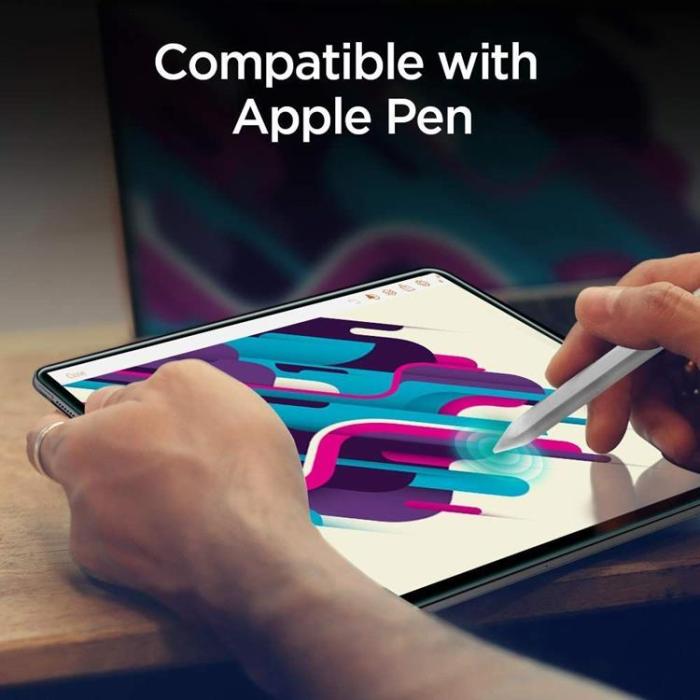UTGATT - Spigen Härdat Glas Skärmskydd iPad Pro 12.9 (2020/2021/2022) - Transparent
