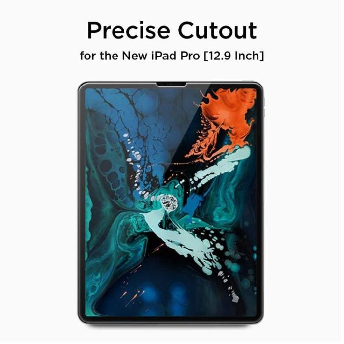 UTGATT - Spigen Härdat Glas Skärmskydd iPad Pro 12.9 (2020/2021/2022) - Transparent
