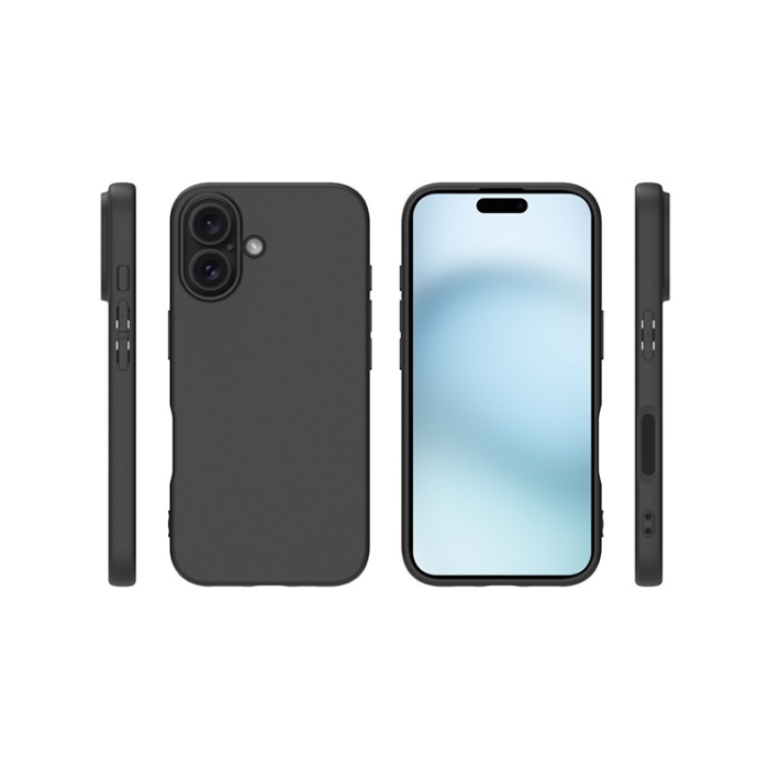 A-One Brand - iPhone 17 Mobilskal Soft Matte - Svart