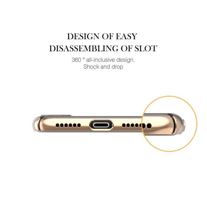 Kingxbar - Kingxbar Skal Med Swarovski Stenar till iPhone XS / X - Peacock Feather