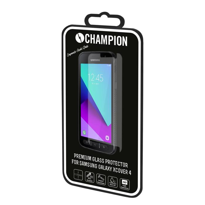 Champion - Champion Härdat Glas Skärmskydd Glas Samsung Galaxy Xcover 4