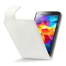 Terrapin - Flipfodral med kortfack till Samsung Galaxy S5 - Vit
