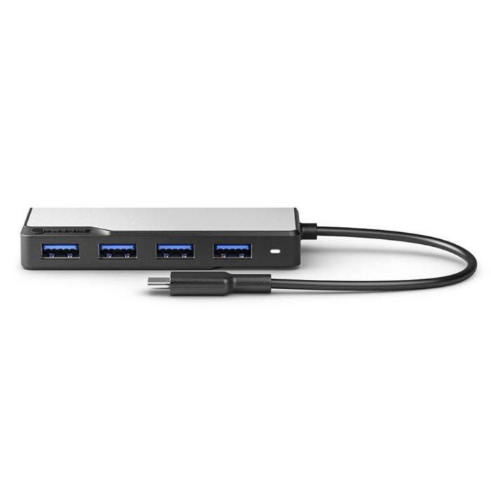 ALOGIC - ALOGIC USB-C Fusion SWIFT 4-i-1-hubb - Rymdgrå