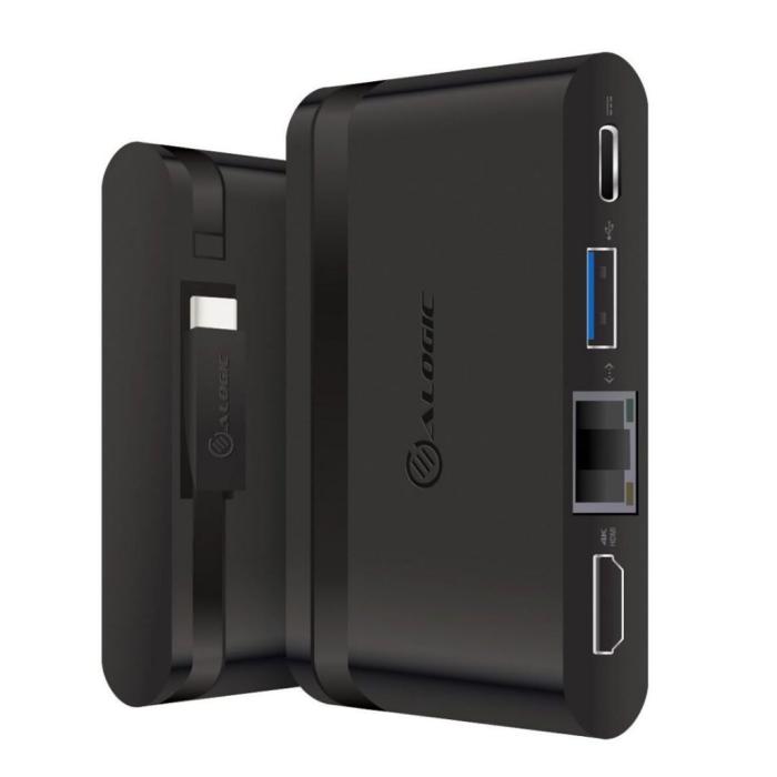 ALOGIC - ALOGIC USB-C Travel Dock Essential 4 portar med 100W PD