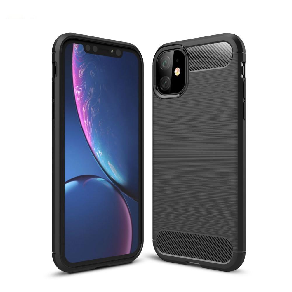 Skal i Kolfiber-design för iPhone 11 - Svart | 2353 | AlltMobil