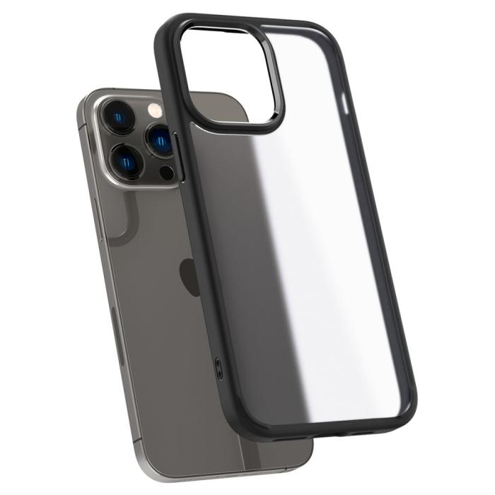 Spigen - Spigen iPhone 14 Pro Max Skal Ultra Hybrid - Frost Svart