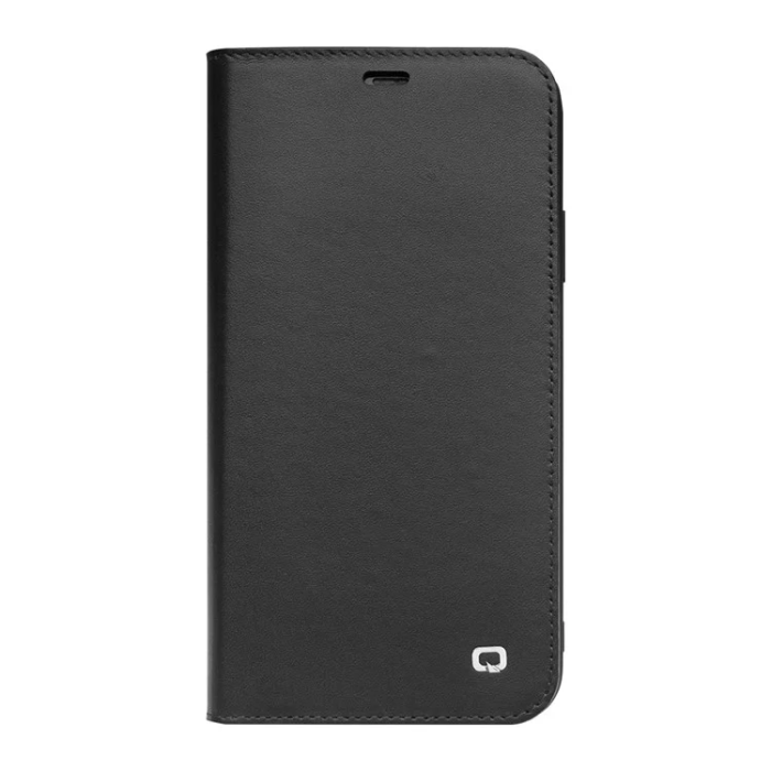QIALINO - Qialino iPhone 11 Pro Plånboksfodral Äkta Läder - Svart