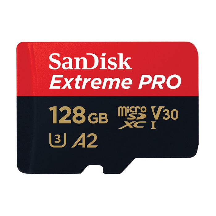 Sandisk - Sandisk Extreme Pro 128GB microSDXC 200MB/s Minneskort