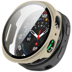 WANLONFENG - Wanlonfeng Galaxy Watch 8 (44mm) Skal PC-Ram - Vit
