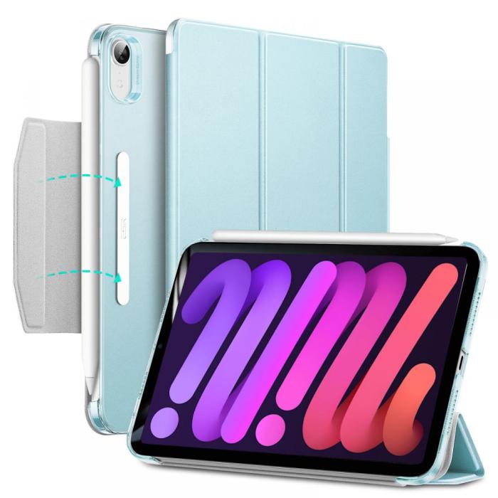 UTGATT5 - ESR Ascend Trifold Fodral iPad Mini 6 2021 - Ljus Blå
