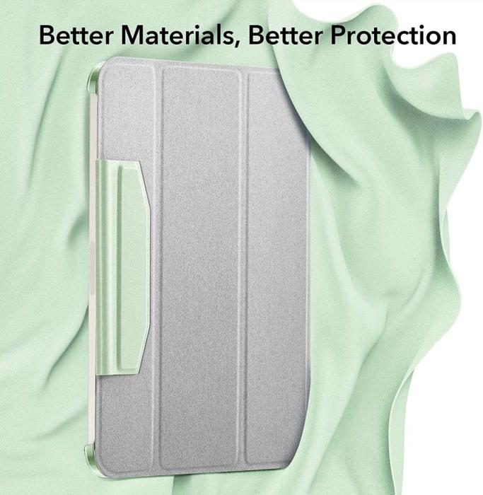 ESR - ESR Ascend Trifold Fodral iPad Mini 6 2021 - Ljus Grön