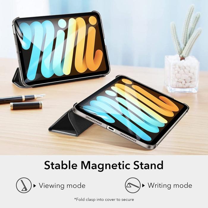 ESR - ESR Ascend Trifold Fodral iPad Mini 6 2021 - Svart