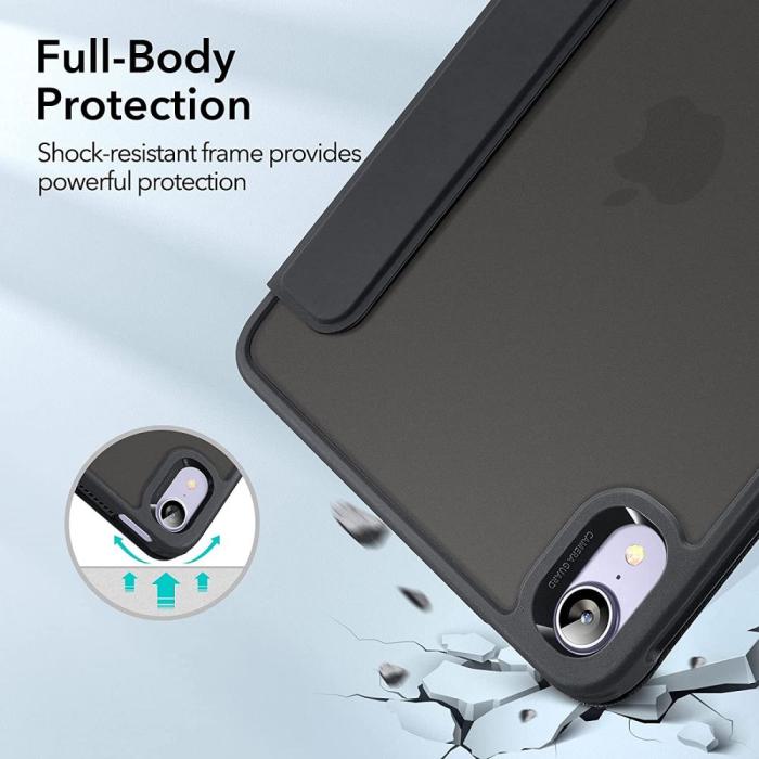 UTGATT5 - ESR Rebound Hybrid Fodral iPad Mini 6 2021 - Frosted Svart