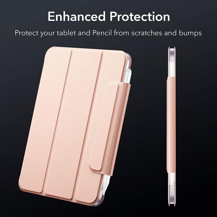 UTGATT5 - ESR Rebound Magnetic Fodral iPad Mini 6 2021 - Rosa Guld